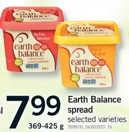 Fortinos EARTH BALANCE SPREAD, 369-425 g offer