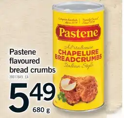 Fortinos PASTENE FLAVOURED BREAD CRUMBS, 680 G offer