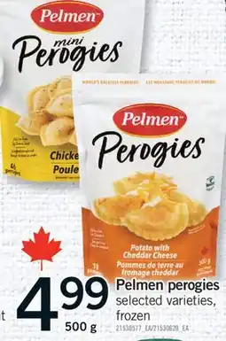 Fortinos PELMEN PEROGIES, 500 G offer
