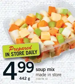 Fortinos SOUP MIX offer