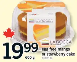 Fortinos EGG FREE MANGO OR STRAWBERRY CAKE, 600 g offer