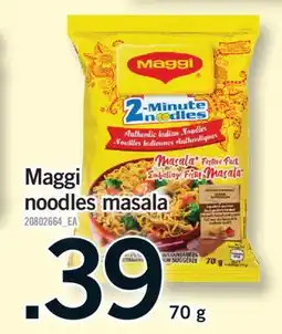 Fortinos MAGGI NOODLES MASALA, 70 g offer