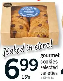 Fortinos GOURMET COOKIES, 15's offer