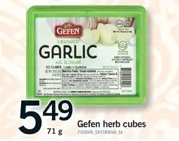 Fortinos GEFEN HERB CUBES, 71 g offer