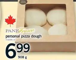 Fortinos PERSONAL PIZZA DOUGH, 908 G offer