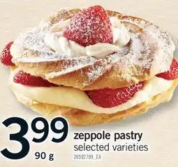 Fortinos ZEPPOLE PASTRY, 90g offer