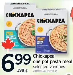 Fortinos CHICKAPEA ONE POT PASTA MEAL, 198 G offer