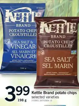 Fortinos KETTLE BRAND POTATO CHIPS, 198 G offer