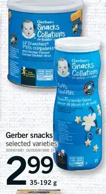 Fortinos GERBER SNACKS, 35-192 g offer