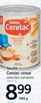 Fortinos NESTLÉ CERELAC CEREAL, 400 G offer
