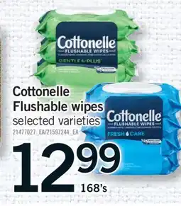 Fortinos COTTONELLE FLUSHABLE WIPES, 700 ML offer