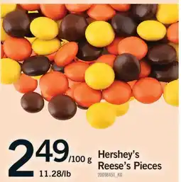 Fortinos HERSHEY'S REESE'S PIECES offer
