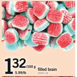 Fortinos FILLED BRAIN offer