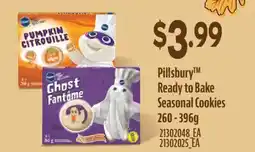 Fortinos PILLSBURY READY TO BAKE SEASONAL COOKIES, 260 - 396G offer
