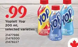 Fortinos YOPLAIT YOP , 200 ML offer