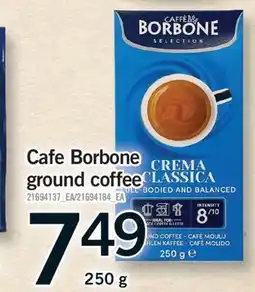 Fortinos CAFE BORBONE GROUND COFFEE, 250 g offer