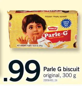 Fortinos PARLE G BISCUIT, 300g offer