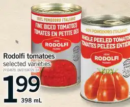 Fortinos RODOLFI TOMATOES, 398 mL offer