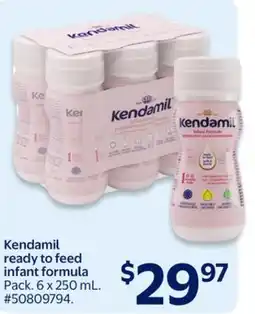 Walmart Kendamil ready to feed infant formula offer