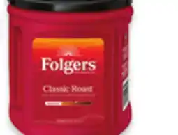 Walmart Folgers ground coffee offer