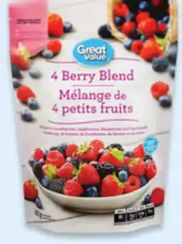 Walmart Great Value frozen fruit offer