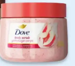 Walmart Dove body scrub offer