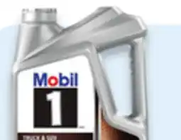 Walmart Mobil 1 Truck & SUV motor oil offer
