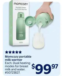 Walmart Momcozy Portable Milk Warmer offer