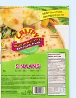 Walmart Crispy Naan offer