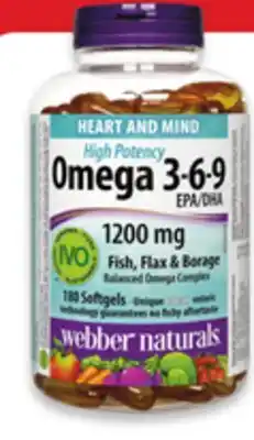 Walmart Webber Naturals omega offer