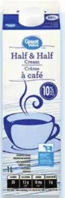 Walmart Great Value 5% or 10% cream offer