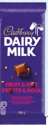 Walmart CADBURY DAIRY MILK sharing bars offer