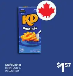 Walmart Kraft Dinner offer