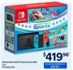 Walmart Nintendo Switch Sports bundle offer