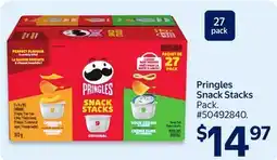 Walmart Pringles Snack Stacks offer