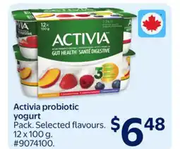 Walmart Activia Probiotic Yogurt offer