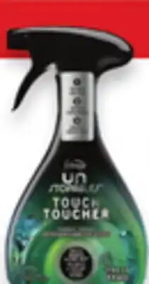 Walmart Febreze Air or Small Spaces air freshener 2—pack or Unstopables Touch fabric spray offer