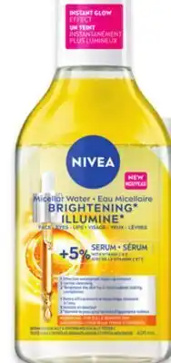 Walmart NIVEA brightening micellar water 400 mL offer