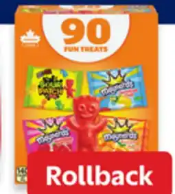 Walmart Maynards 90s or Mars 105s offer
