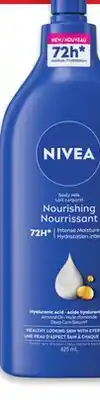 Walmart NIVEA body milk lotion or firming body lotion offer