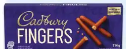 Walmart CADBURY FINGERS cookies offer