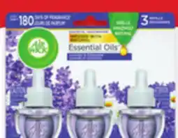 Walmart Air Wick Scented oil 3-pack or Vibrant 2-pack Refills offer