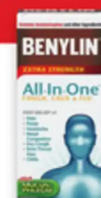 Walmart Benylin All-in-One syrup 270 mL offer