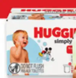 Walmart Huggies 16x wipes offer