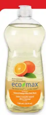 Walmart Eco-Max dish soap offer
