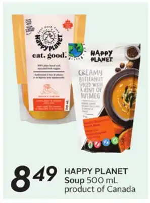 Sobeys HAPPY PLANET Soup offer