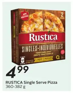 Sobeys RUSTICA Single Serve Pizza offer