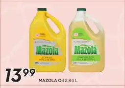 Sobeys MAZOLA Oil offer