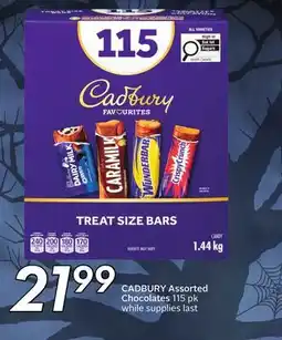 Sobeys CADBURY Assorted Chocolates offer