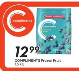 Sobeys COMPLIMENTS Frozen Fruit offer